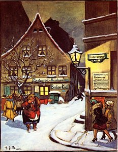 Berlin Street Scene Fischerstrasse